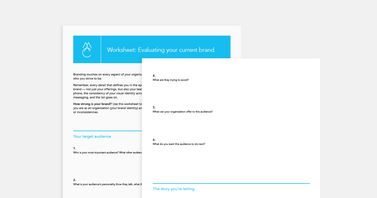 Evaluating your current brand