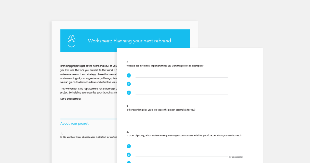 planning your next rebrand